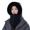 New Winter Plaid Thickened Warm Hat for Outdoor Travel Can Be Used for Cold Protection Hat Korean Versatile Bag Head Hat