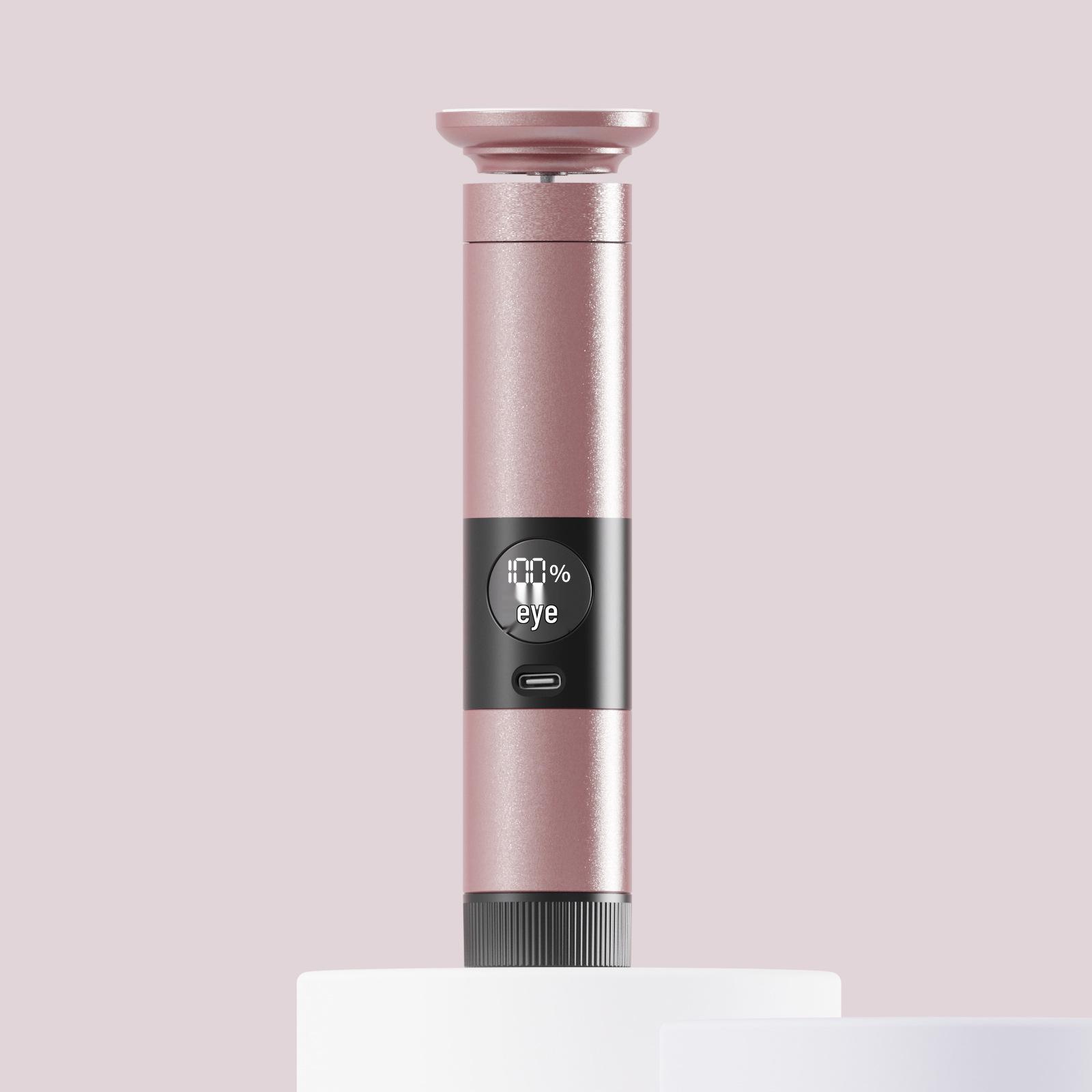 

Electric Callus Remover: Foot Grinder & Pedicure Polisher for Heels and Skin English рожевий