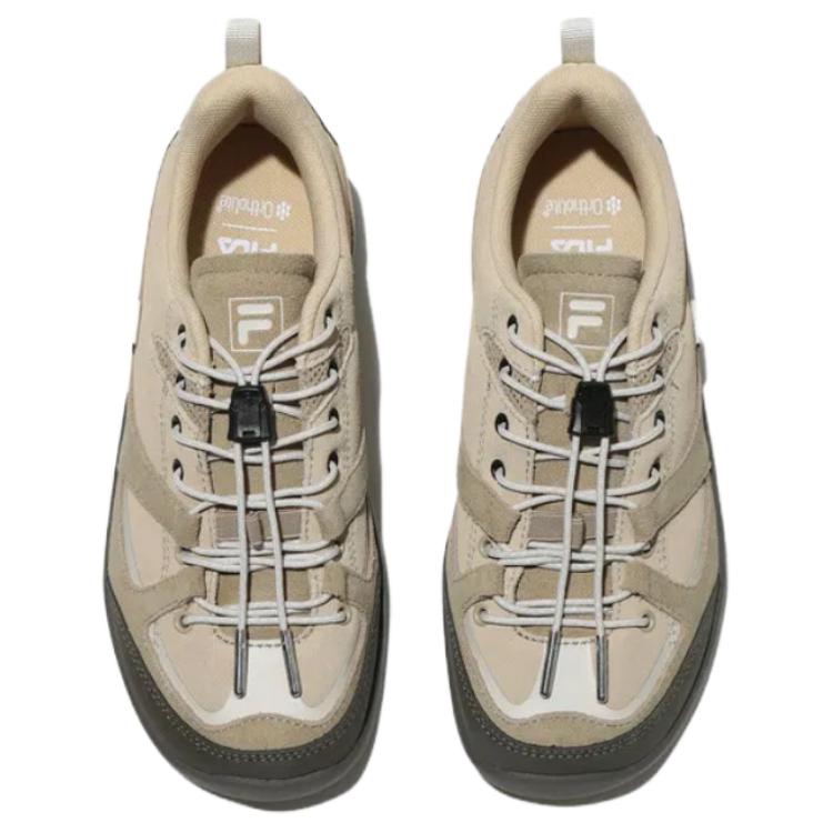 FILA Melvis Pro V2 Comfortable Trendy Versatile Low-Top Casual Shoes Unisex Casual Shoes Brown Green 1XM02353G200