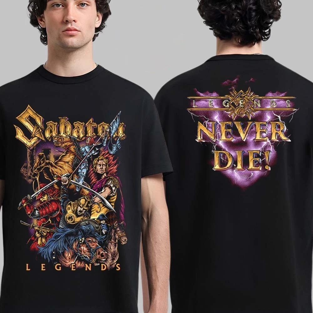 Sabaton Legends T-shirt, Legends Never Die Vault Of Legends Two Sides T-shirt XL