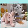 Adorable Plush Elephant Toy Stuffed Animal Cute Doll Perfect Birthday Gift Soft Hug Pillow