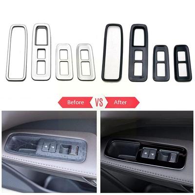 Car Inner Door Armrest Window Lift Button Handle Bowl Frame Cover Trim Fit For Lexus RX 350h 450h 2023 2024 Accessories Par