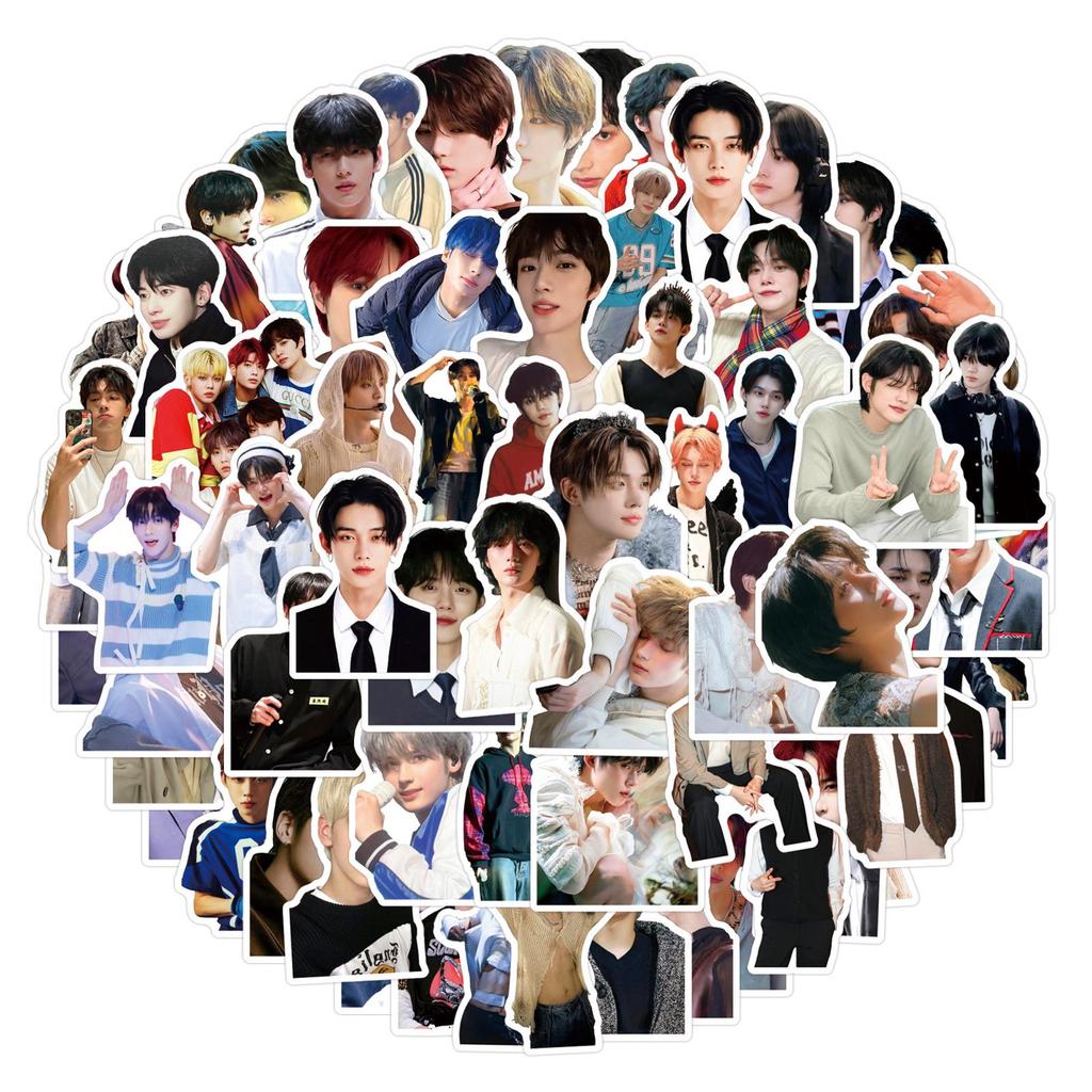 110 New Style TXT Boy Group Stickers: Decorate Phone Cases, Luggage, Water Bottles with Waterproof Personality Decals