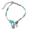 Seaside travel shell starfish bracelet female bohemian creative woven conch bracelet holiday wind hand