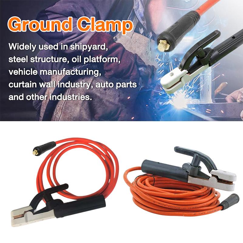 300Cm-10M Welding Wire Cable 300A Welding Cable 10 Meters Heavy Duty Power Welding Tools Electrode Holder Brass Iron Welding