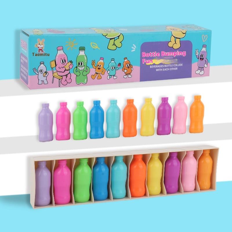 1 Sæt Drik Til Drik Farvesorteringskop Farvematchningsklassificering Montessori Tidlig Uddannelse Logisk Tænkning Børne Puzzlespil
