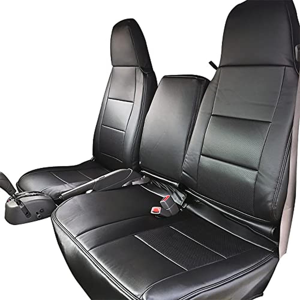 Camroad Seat Covers for Standard Cab Y200 Series with Integrated Compatible with Toyota Vehicles "Azur" (H11/05-), Headrests,