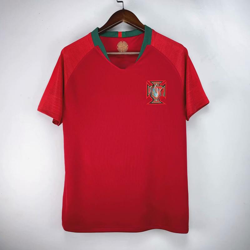 Portugal Retro Jersey Lisbon Athletic No. 7 Ronaldo National Team Club Commemorative Football Jersey Top