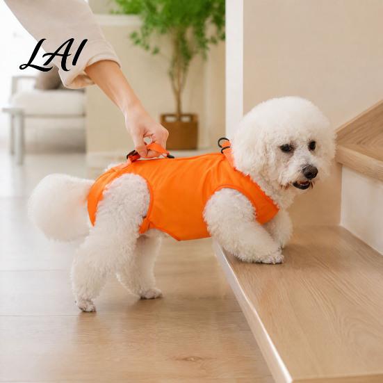 Harnais de levage pour chien avec support réglable pour la poitrine et le ventre, Harnais-écharpe rembourré avec poignées, Gilet de récupération complet pour animaux de compagnie pour la coupe des ongles, Jambes arrière,