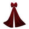 Christmas Large Red Bow Ornament Xmas Tree Hanging Decor Shop Window Holiday Decoration