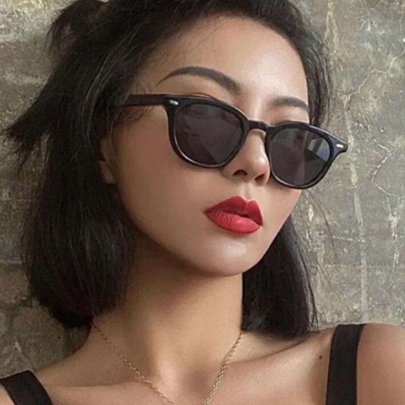 New Square Sunglasses for Men Women Vintage Fashion Designer Brand Glasses Sun Shades Driving Eyewear UV400