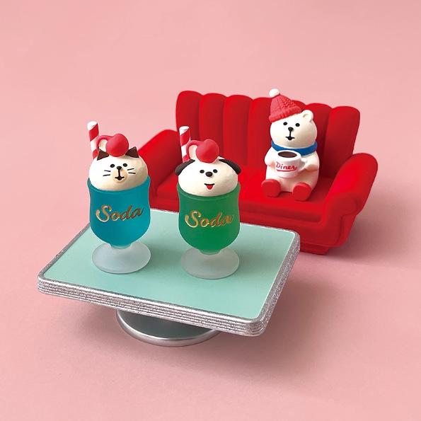 Scatola Regalo Slitta di Natale Creativa con Gatto Giapponese Scena in Miniatura Fai-da-te per Fotografia e Ornamenti Zakka