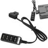 Photography Power Supply Camera 1 To 4 D Tap Splitter Cable (Straight Splitter Cable)