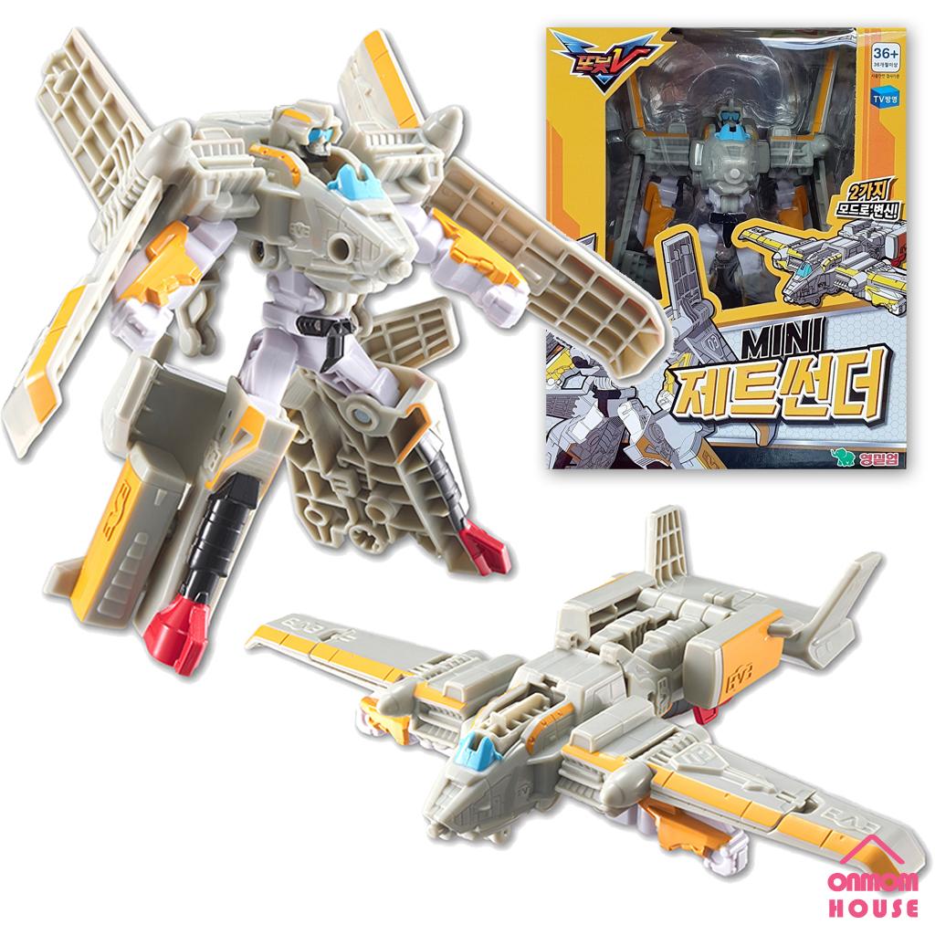 

Фигурка робота-трансформера Tobot V Mini JET THUNDER небольшого размера