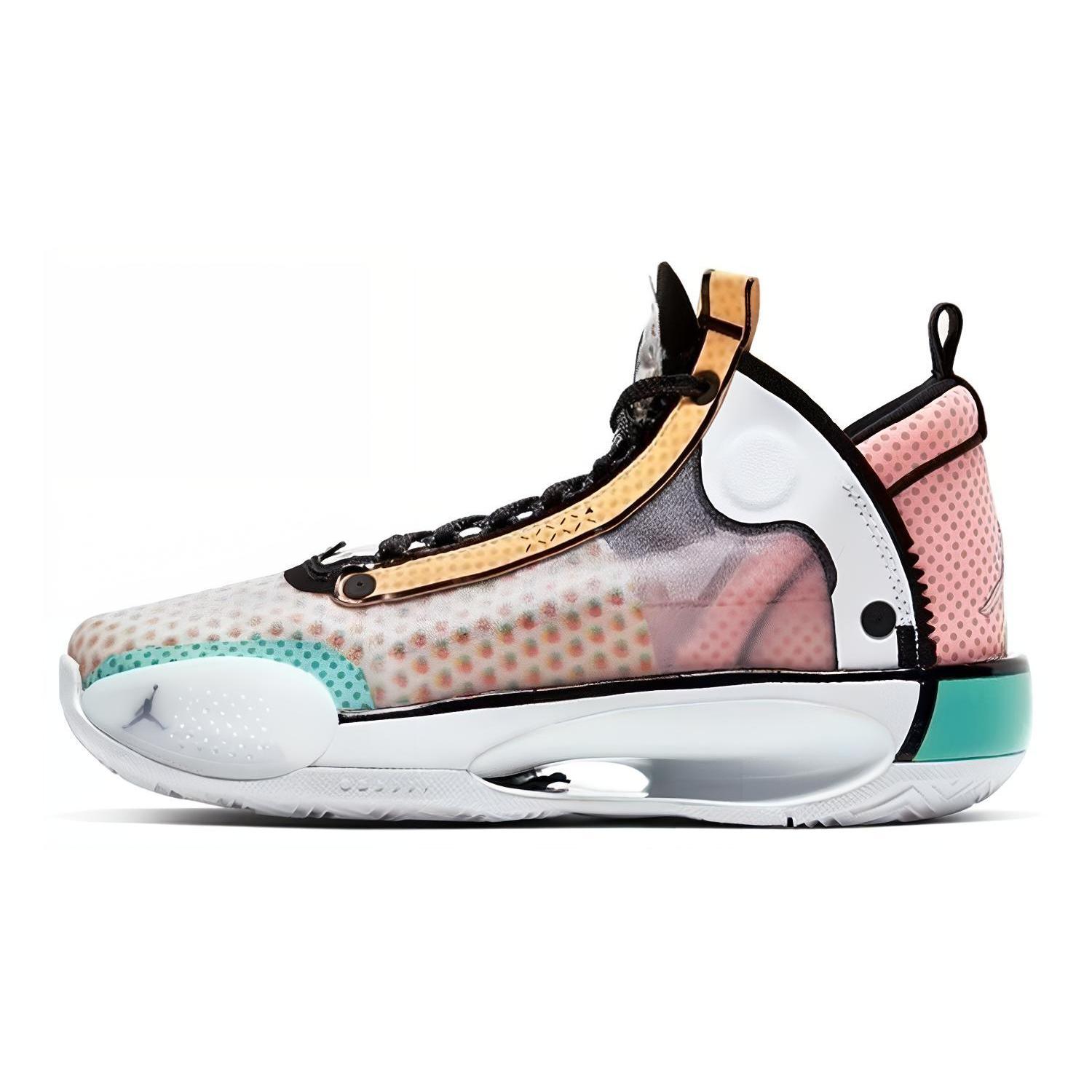 

New Jordan XXXIV Low Guo Ailun Pop Art GS CZ7743-100 38.5