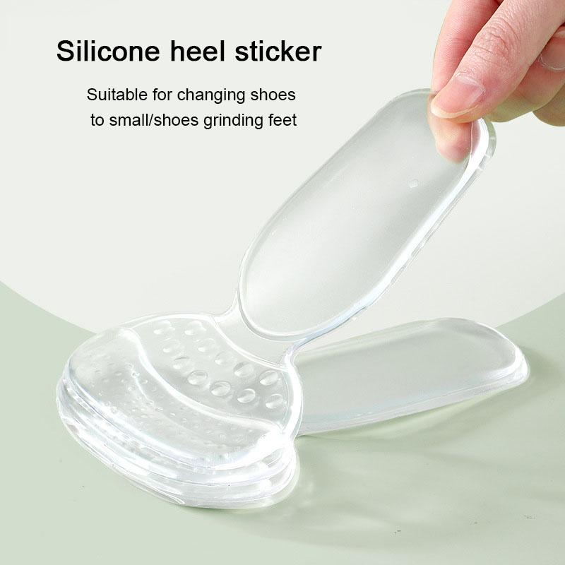NEW T-shaped Silicone  Women Heel Spur Pain Relief Foot Cushion Antiwear Shoe Pads Gel High Heels Heel Protector Stickers Insoles