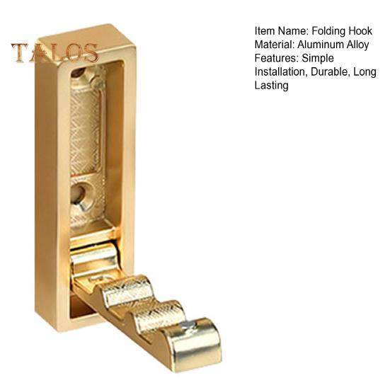 Αναδιπλούμενος Επιτοίχιος Γάντζος Κρεμάστρα Παλτών Στιβαρή Κατασκευή Μεγάλη Φορτίο Αντοχής Εύκολη Εγκατάσταση Περιστρεφόμενος 90 μοιρών Εξαιρετικά Ανθεκτικός Επιτοίχιος Γάντζος