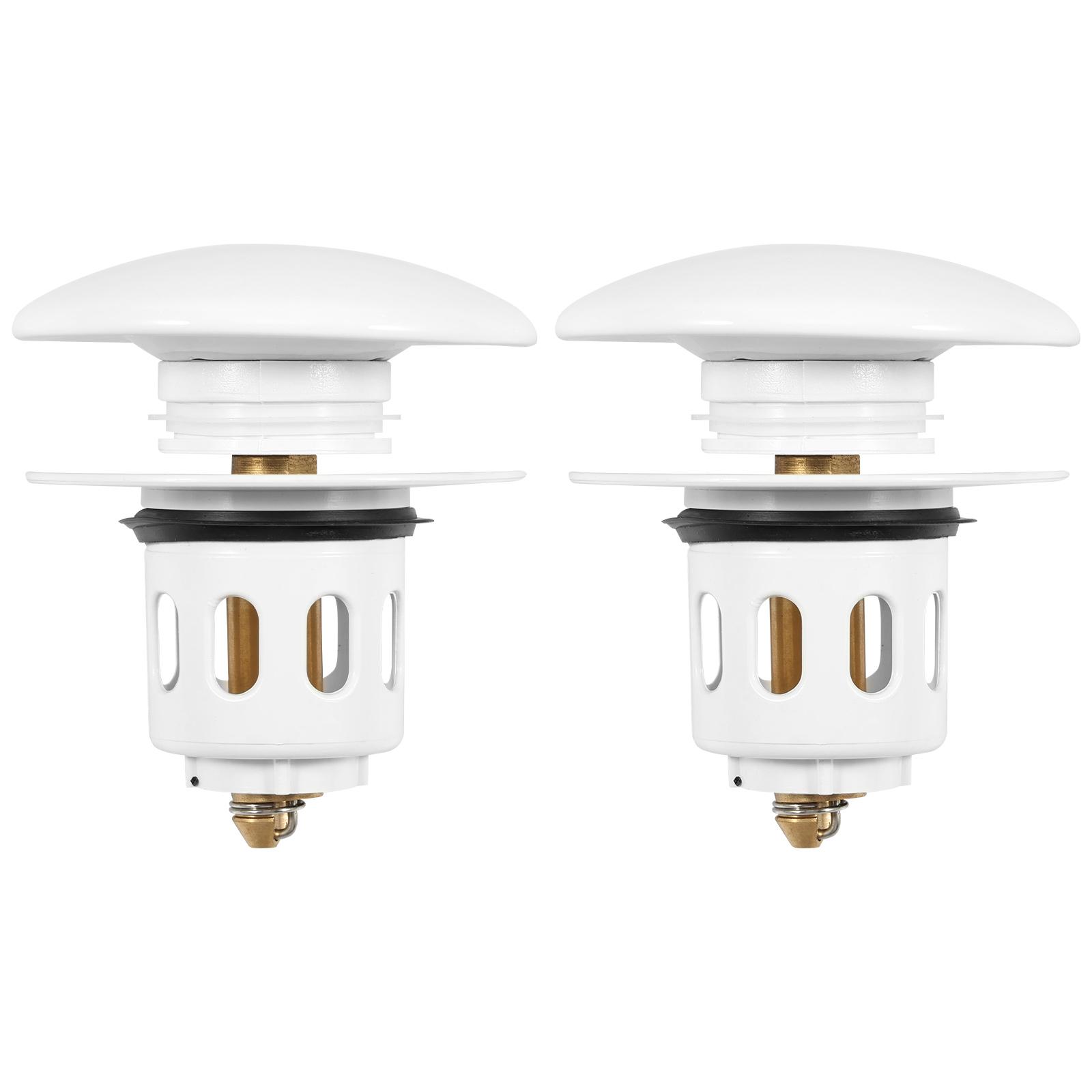 

2/4/8 шт. 2 в 1 сливной фильтр для раковины всплывающий универсальный кухонный ванная комната латунный фильтр корзина антизасоряющий умывальник ловушка для волос