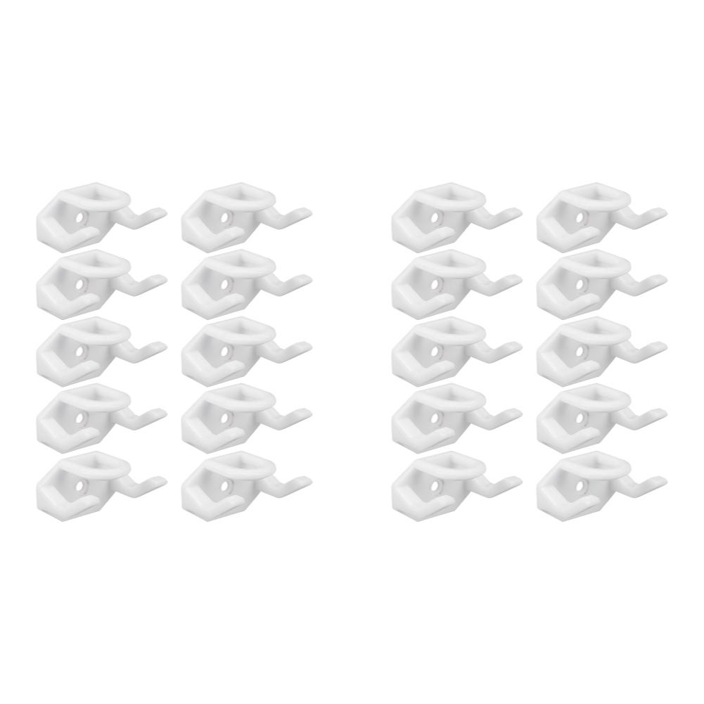 10 Stück Hutablagen Mehrzweck Wandmontage Hut Organizer Minimalistischer Hut-Präsentationshalter für Schranktür Wand