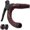 PU For Road Bike Handlebar Tape with Shock Absorbing 3mm EVA Layer and Waterproof PVC End Protectors 210x3x0.m