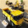 Non-Toxic Rc Engineering Vehicle Building Blocks Bulldozer Earthmoving Vehicle City Engineering Car Model Technology Bricks Kids Toys Gift