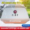 Housse d'hiver pour voiture Protection Neige Soleil pour Fiat 500 Abarth Panda 500e Tipo Cronos Argo Ducato Panda 500L Accessoires Outils de Voiture