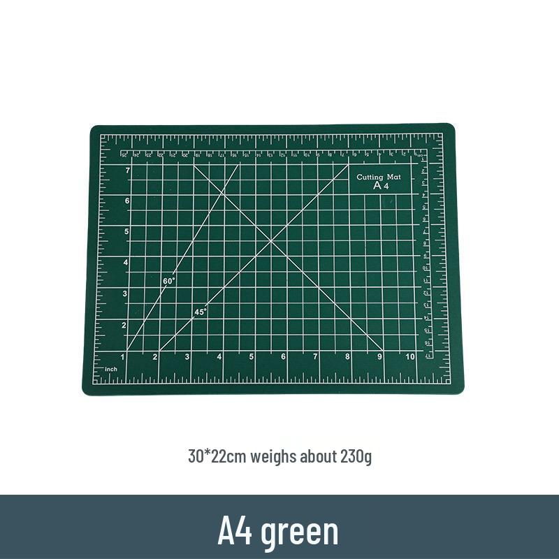 A4 Professional PVC Cutting Mat Board for Design & Engraving with Knife Scale