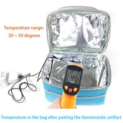 USB Thermostat Heating Pad Rapid Heating Easy To Use Compact Portable Energy Saving for Lunch Box Bottles Heating Warmer Pad