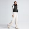 Solid Stand Collar Short Autumn Winter Jacket Coat Parka Vest Women M-XL