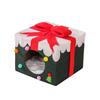 Christmas Gift Cat House Sisal Cat Scratcher Board Cat Nest Cave Solid Pattern Indoor Pet Supplies