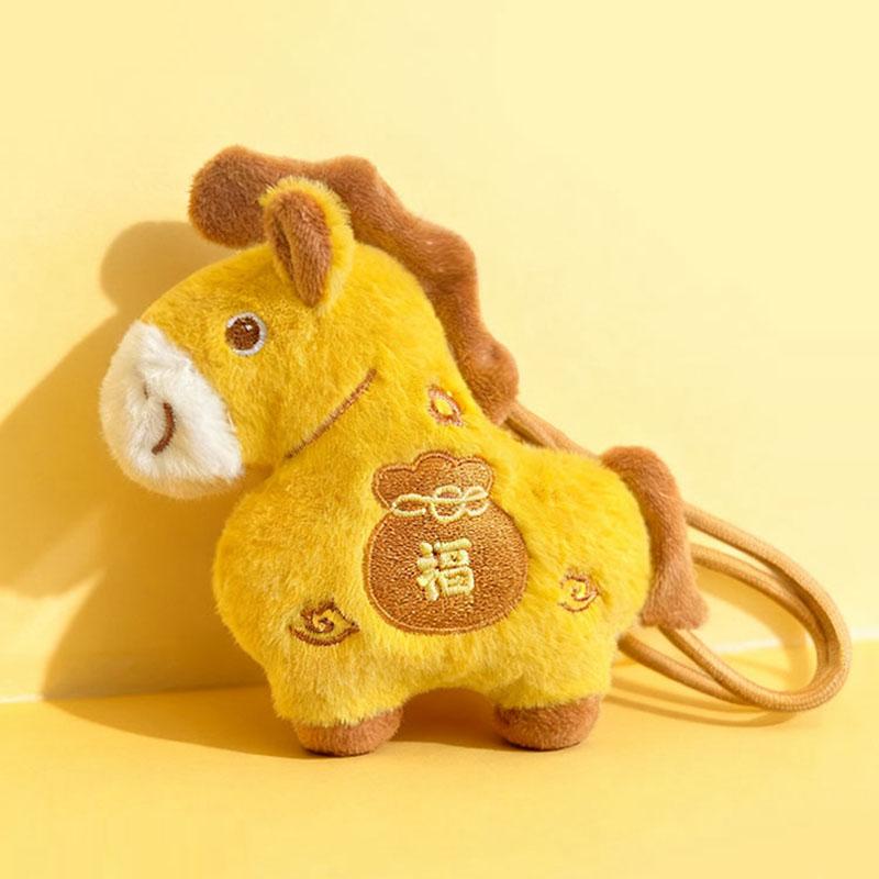 New Year Greetings Cute Pony Decoration Pendant New Year Mascot Year Of The Horse Pony Pendant Room Home Decoration Accessories