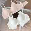 #Gold #summer New Model, Sexy Smooth Surface, No Steel Ring, No Imprint, Gather Bras, Close Sub-breasts and Thin Underwear