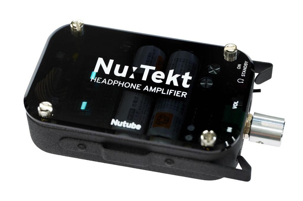 KORG Headphone Amplifier Kit Headphone Amplifier with Nutube DAC and Vacuum Tube Amplifier Black NuTekt HA-S - -