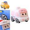 Soft And Fuzzy Stuffed Car Pillow Toy For Kids- Choose From Ambulance Taxi Or Police Car