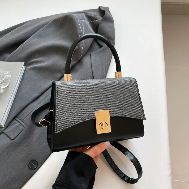 

Новая модная тенденция легкой роскоши, женская городская сумочка, высококачественная текстура, темперамент, на плечо, сумка-мессенджер чёрный
