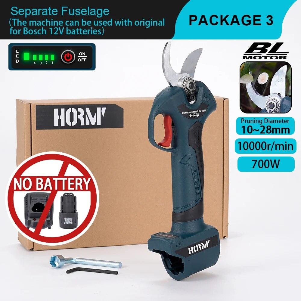 

Hormy Gardens Бесщеточный Электрический Аккумуляторный Секатор Садовый Фруктовый Дерево Сад Кустарник Ветка Эффективные Ножницы для Обрезки Для Аккумулятора BOSCH 12V