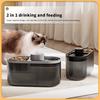 Circulation Filtration Pet Automatic Feeder 2in1 Cat Water Dispenser  Pet Supplies