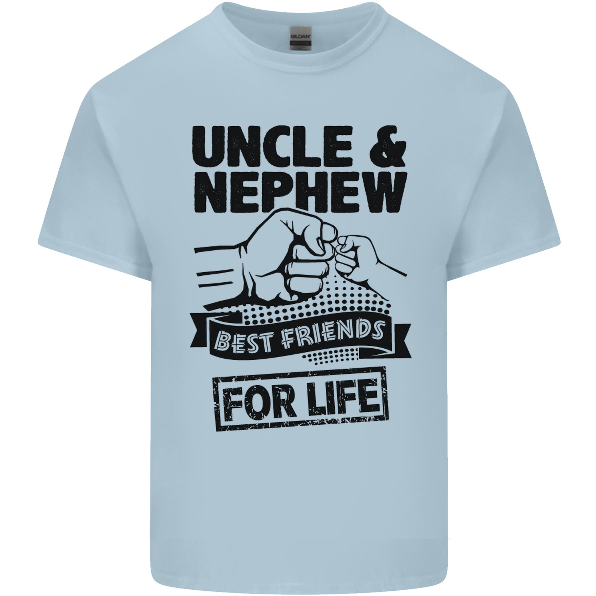 Uncle Nephew Best Friends Uncles Day Unisexs Light Cotton TShirt S