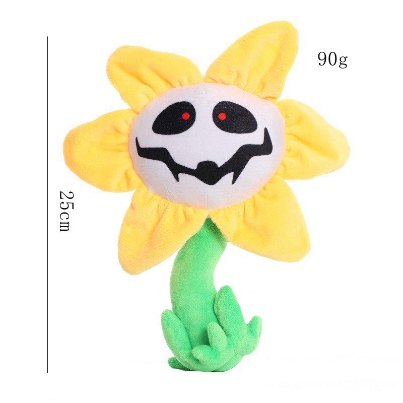Legende vom Überqueren Plüschtier: Sans Skelett mit Sechs Seelen und Blumenpuppe