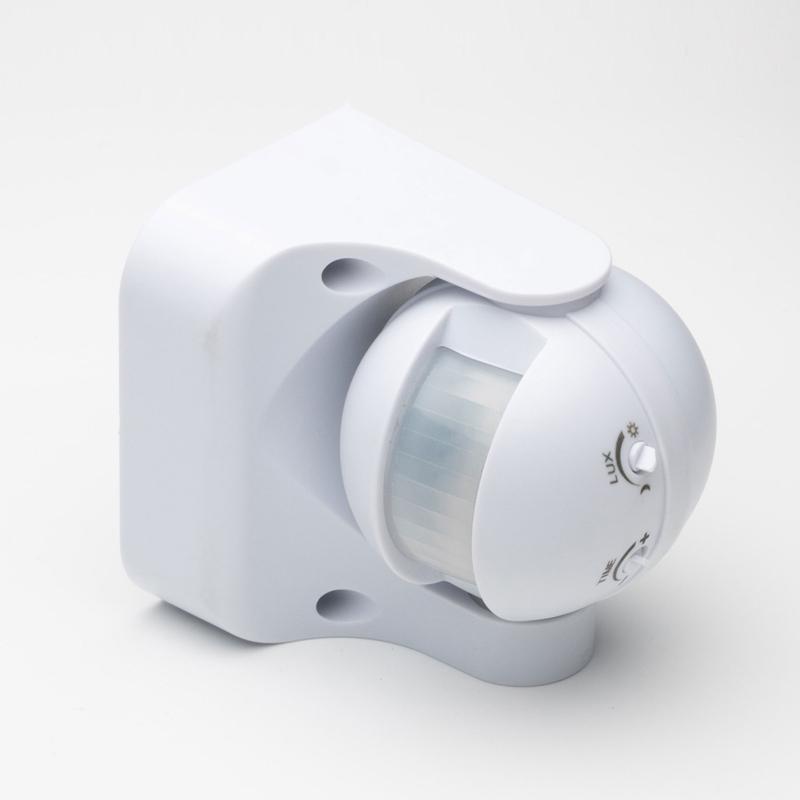 Intelligent Motion Sensor Switch Easy Installation Flame Retardant ABS Material Automatic Lighting Switch Anti-oxidation
