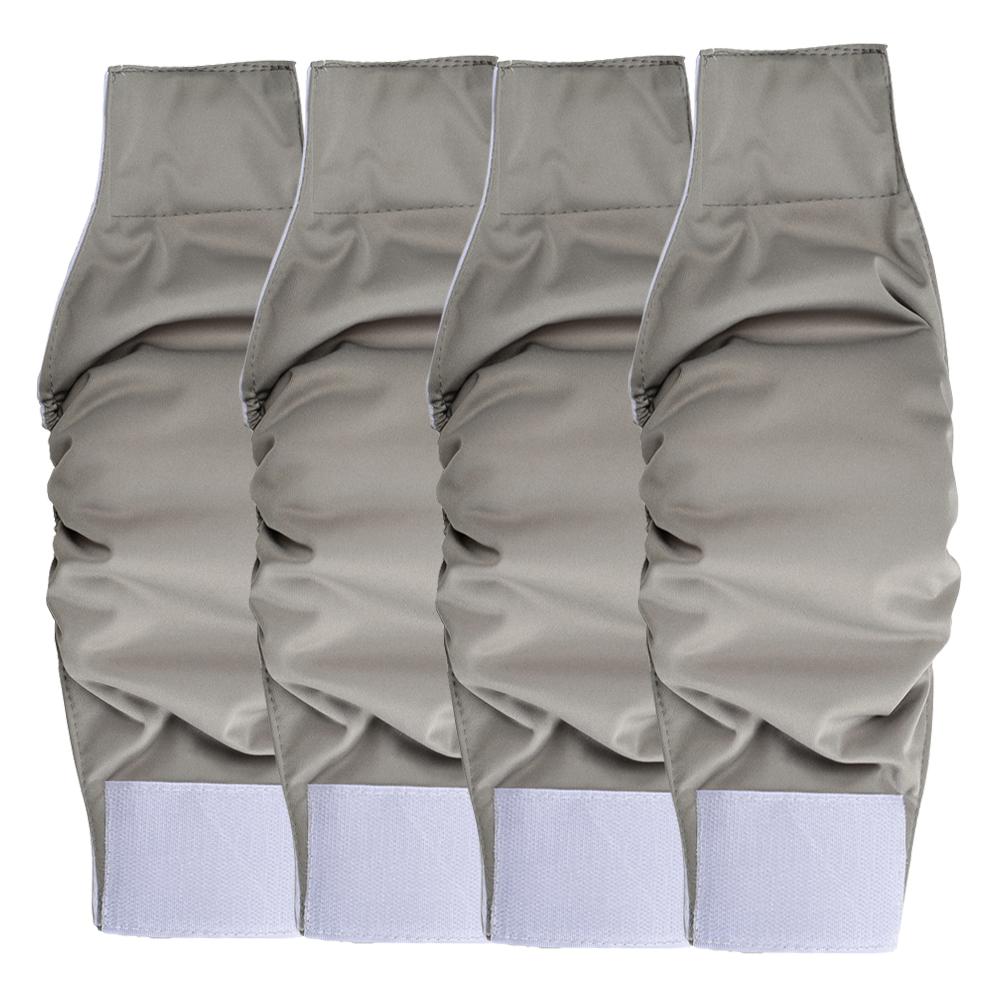 

4 Pcs Washable Male Dog Cloth Diaper For Small Dogs Reusable Pet Physiological Pants Breathable Puppy Nappy Belly Band Diaper XS(Waist 17-23cm)