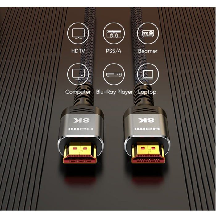 Câble HDMI - GEMBIRD - CCB-HDMI8K-2M - Ultra High Speed - 8K - 2 mètres