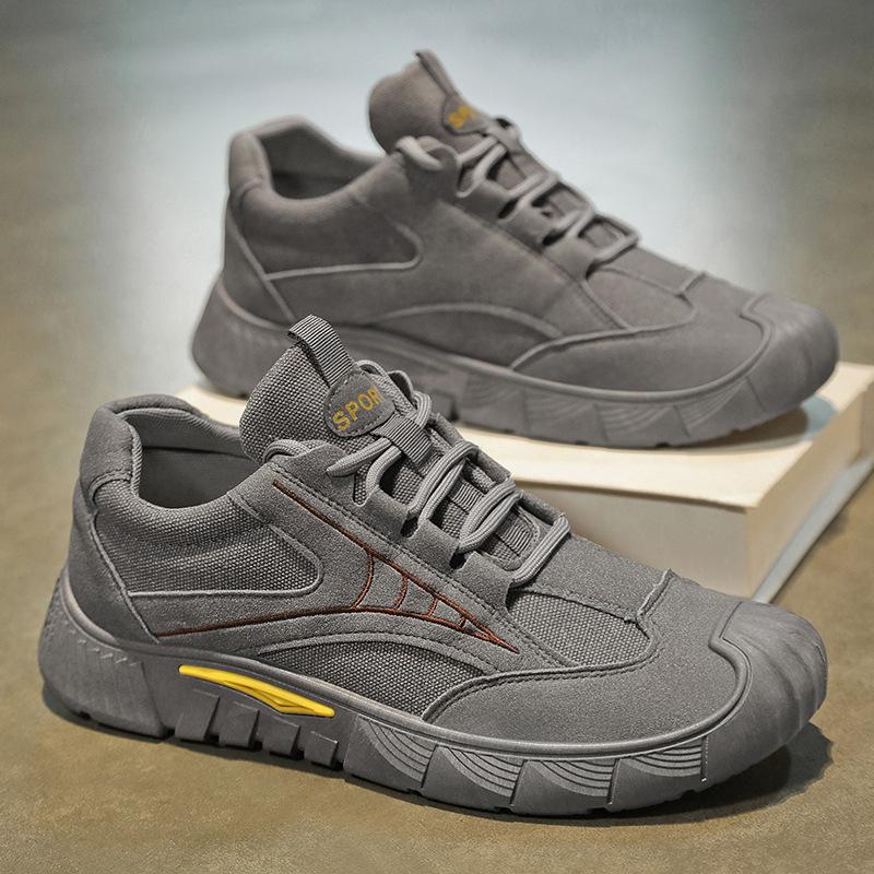 Labor Protection Shoes Men's Shoes Summer New Style Breathable Work Work Non Slip Wear-resistant Sports Shoes Work Shoes Hiking Shoes Men