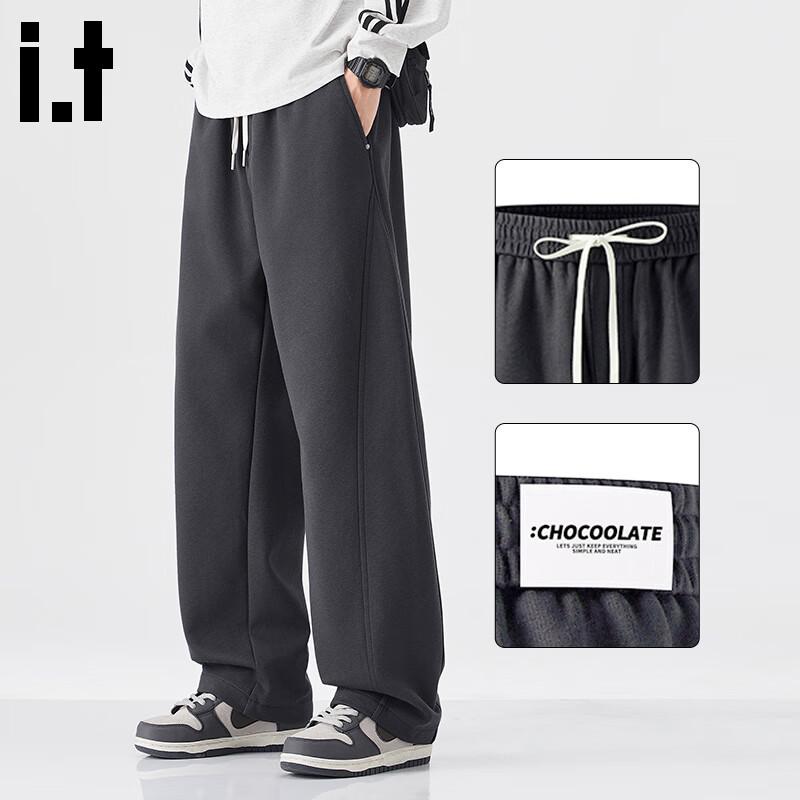 

CHOCOOLATEit Men s Loose Fit Winter Fleece-Lined Casual Sweatpants 38
