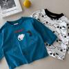 Kids Autumn Cotton Long Sleeve T Shirt Full Print Cartoon Top For Boys And Girls Stylish Base Layer