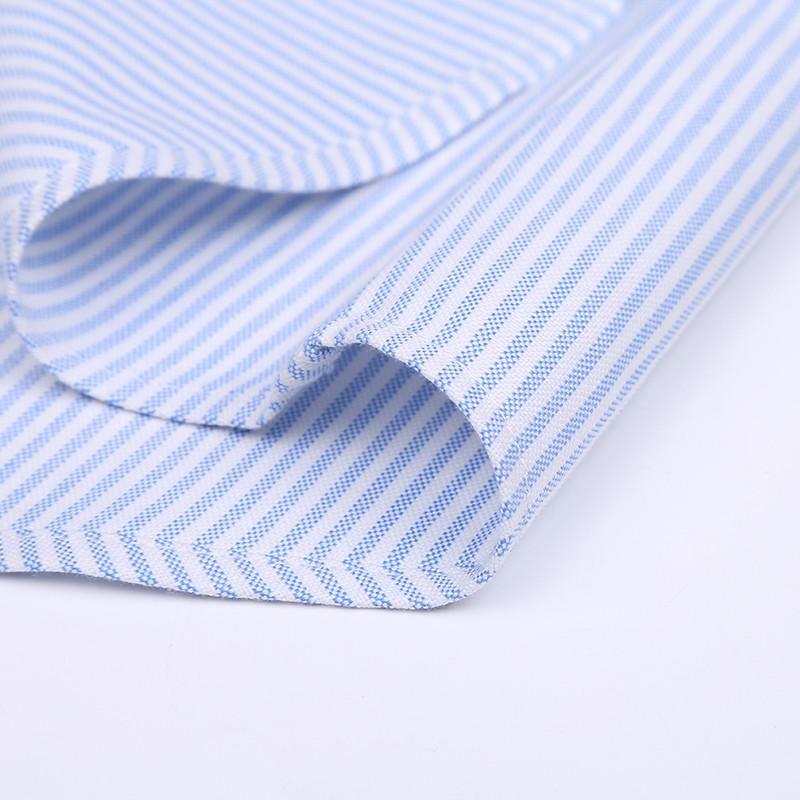 Pure Cotton oxford helermet button down krage klassiske menn casual stripete skjorter