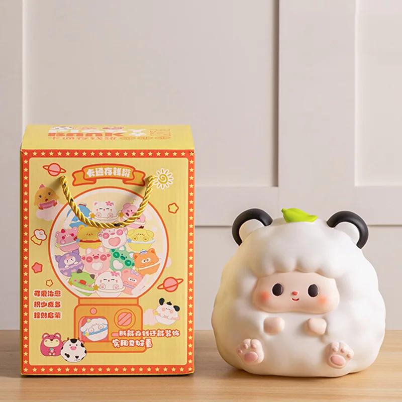 Décoration d'intérieur Rangement familial Boîtes à monnaie Coffre-fort Cadeau Jouet Pièce en Euro Ne s'ouvre pas Enfants Cadeau Adulte Tirelire Mignon