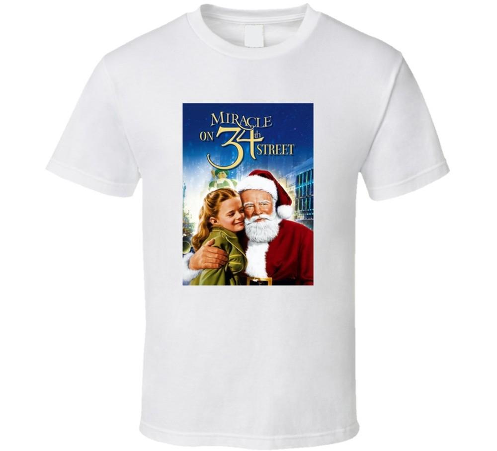 Miracle On 34th Street Movie Tee Classic Holiday Film T Shirt Unisex T-Shirt M