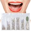 6 Griglie Dentale Dente Denti Gioielli Sbiancamento Denti Decorazione Denti Dentale