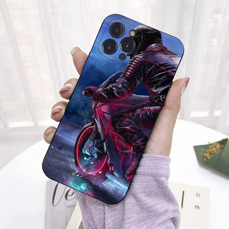motorcycle sports Phone Case For iPhone 8 7 6 6S Plus X SE 2020 XR XS 14 11 12 13 Mini Pro Max Mobile Case